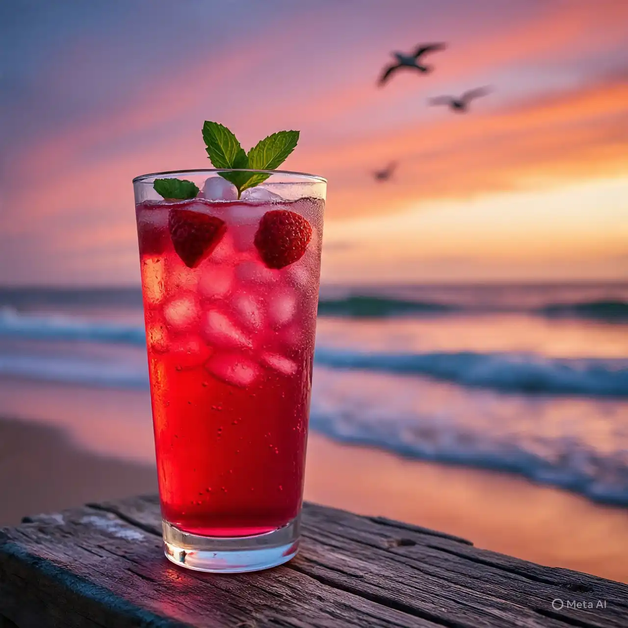 عصير فراوله