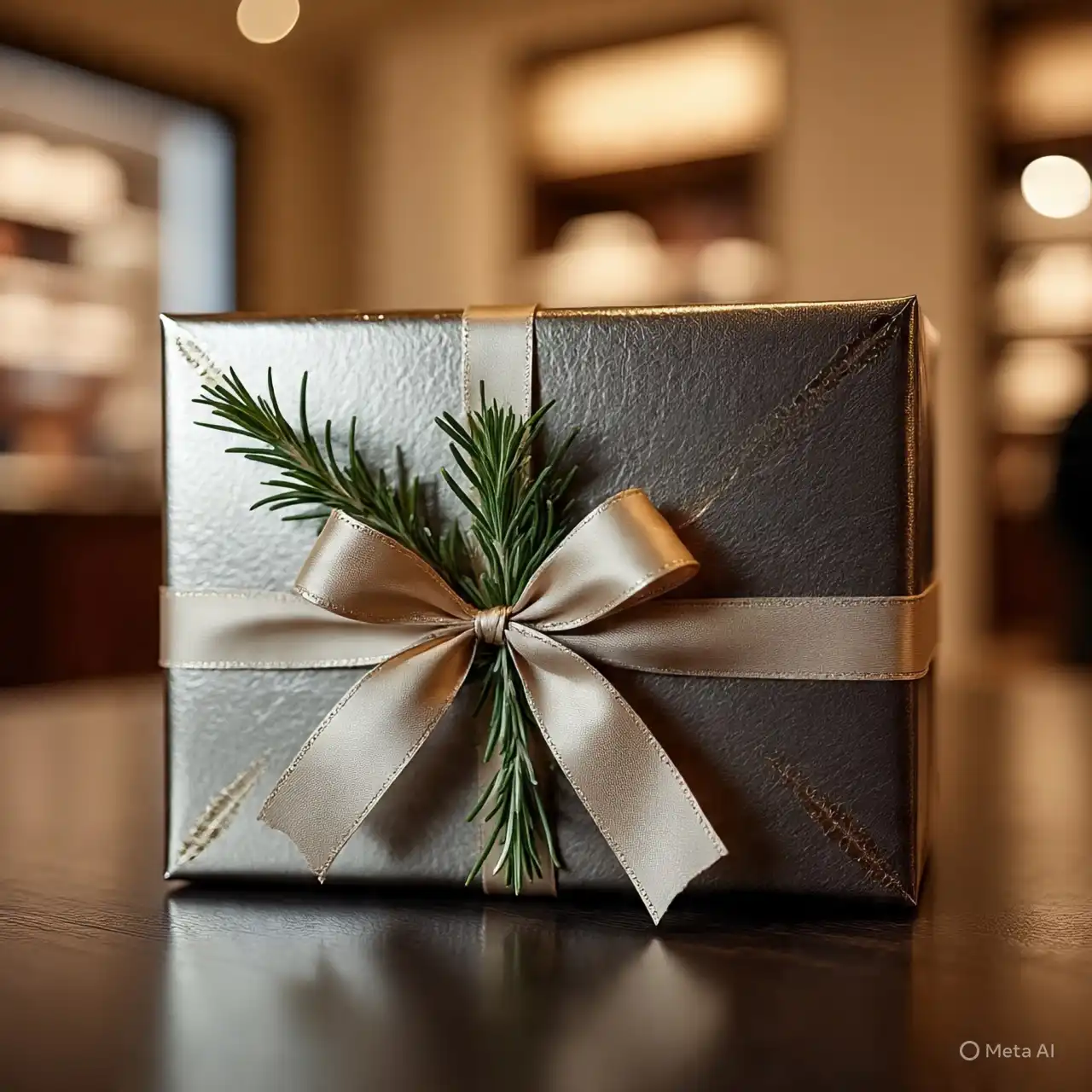 هديه فاخرة رماديه